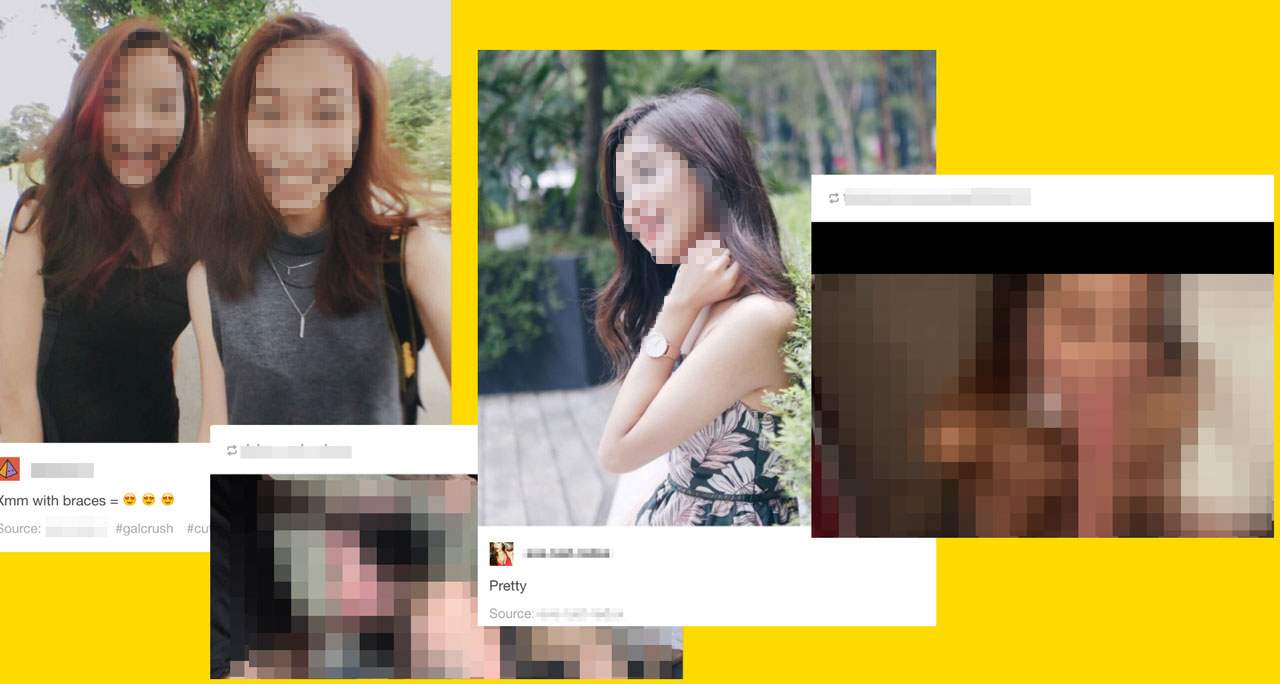 Singaporeans on Tumblr Are Turning Instagram Girls Into Pornstars