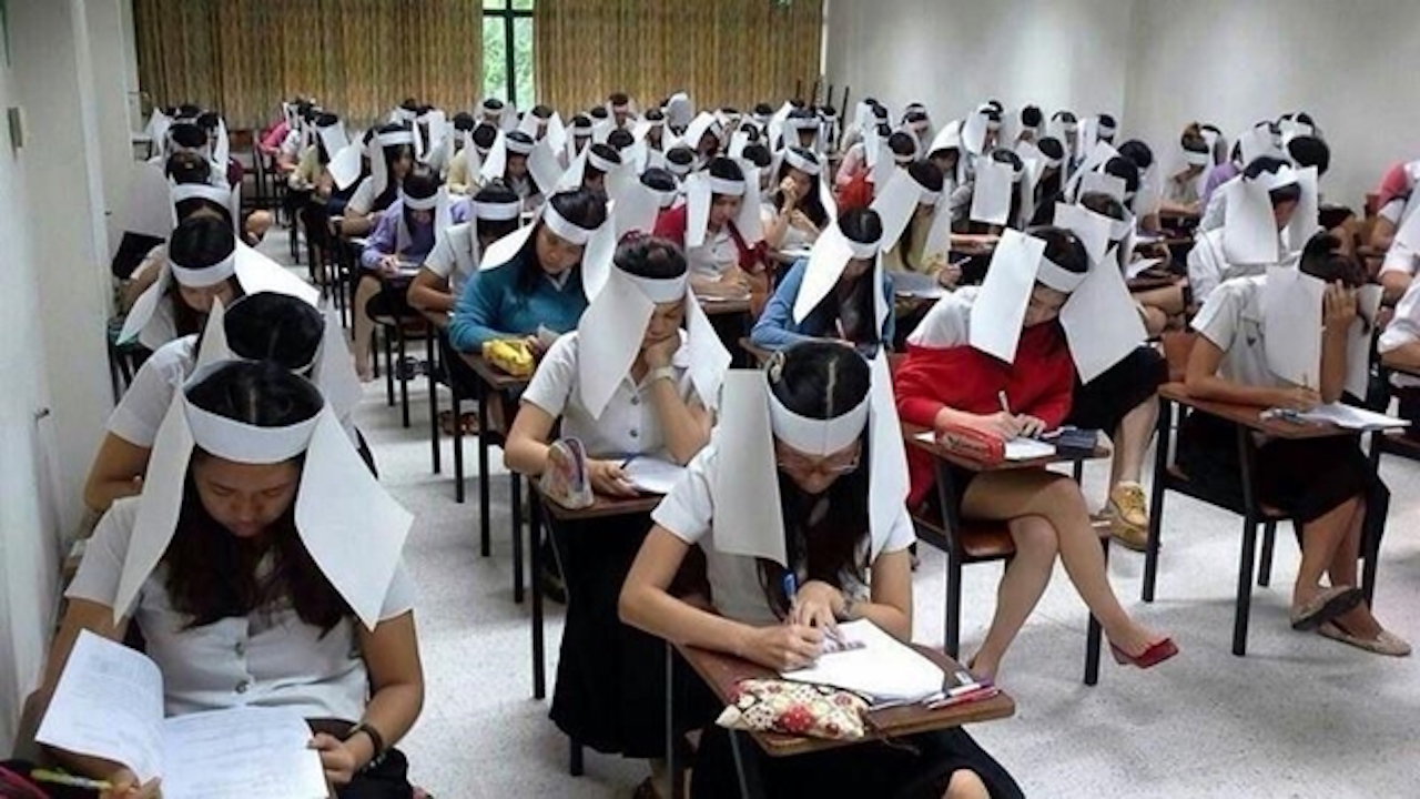 Anti-Cheating Hats Are Old News