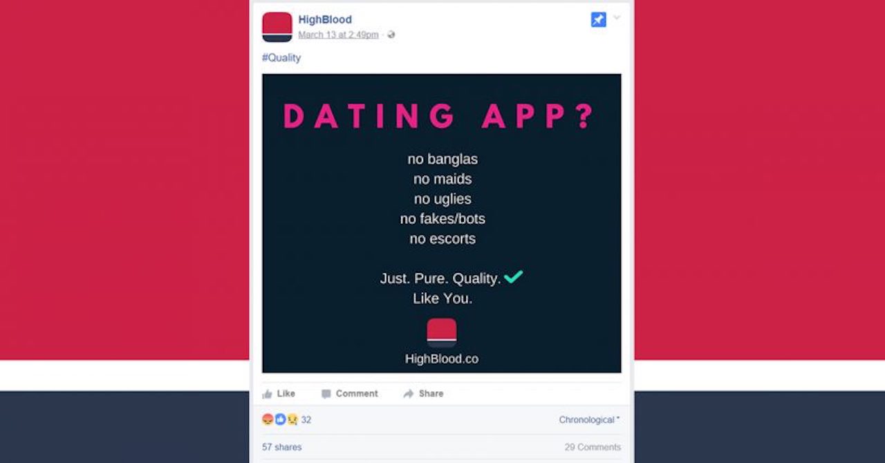 Does this Racist Dating App Reflect Who We Really Are?