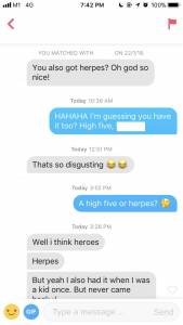 She Said She Had Herpes, Then It Was Like Everyone Had It Too