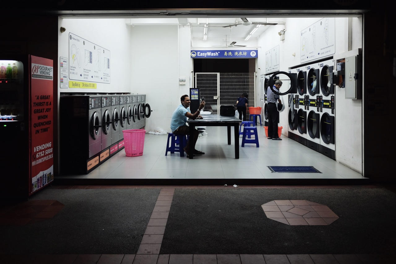 The Secret Beauty of Singapore’s 24-Hour Laundromats
