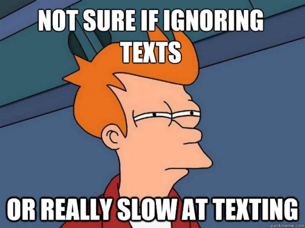 slow texters meme