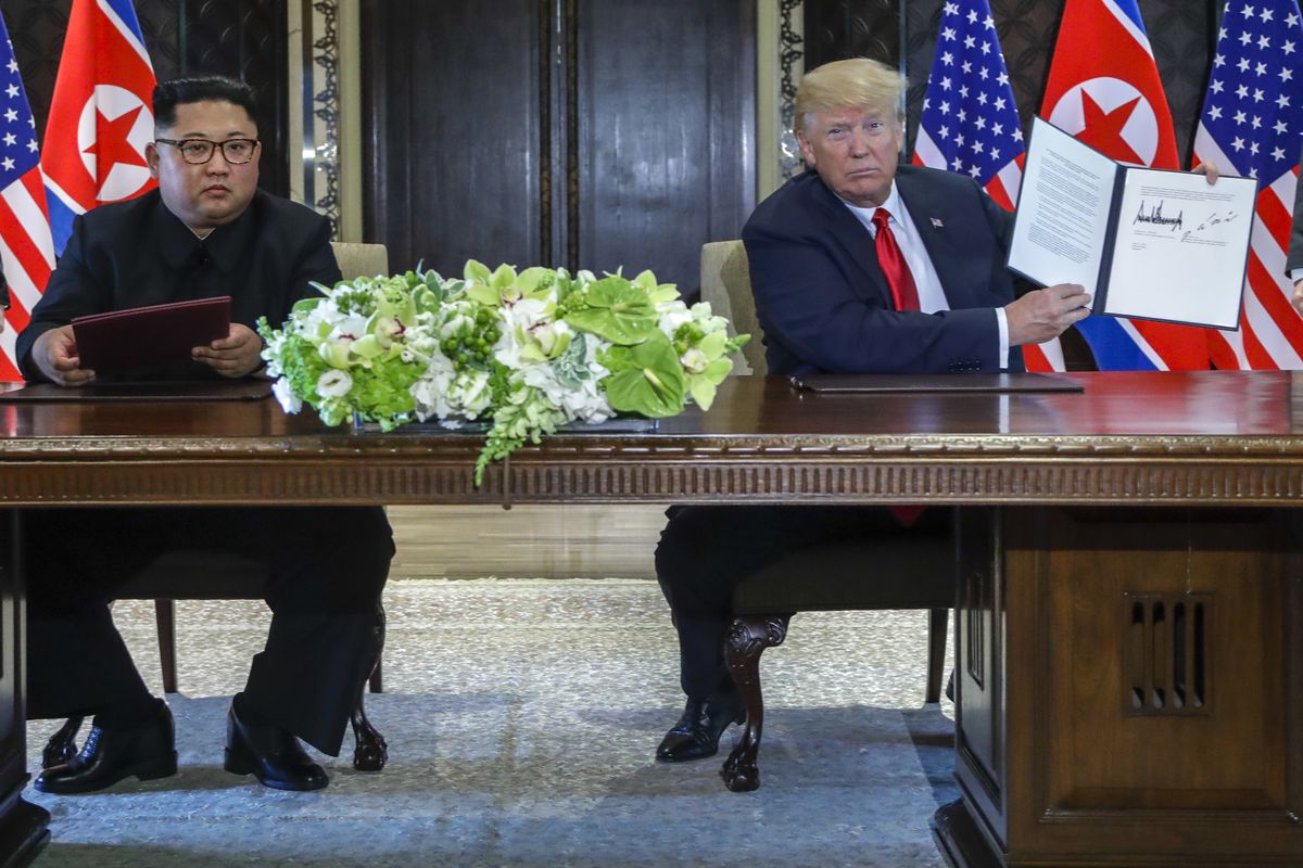 Kim And Trump Sign ‘Very Important’ Agreement To Build Trump Tower In North Korea