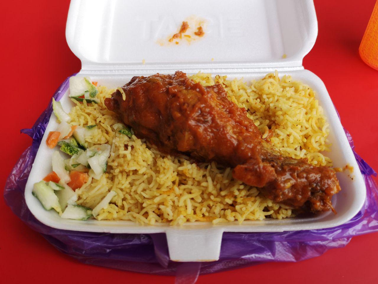 Rice-Media-NVPC-Soup-Kitchen-16 Biryani, achar and ayam masak merah.