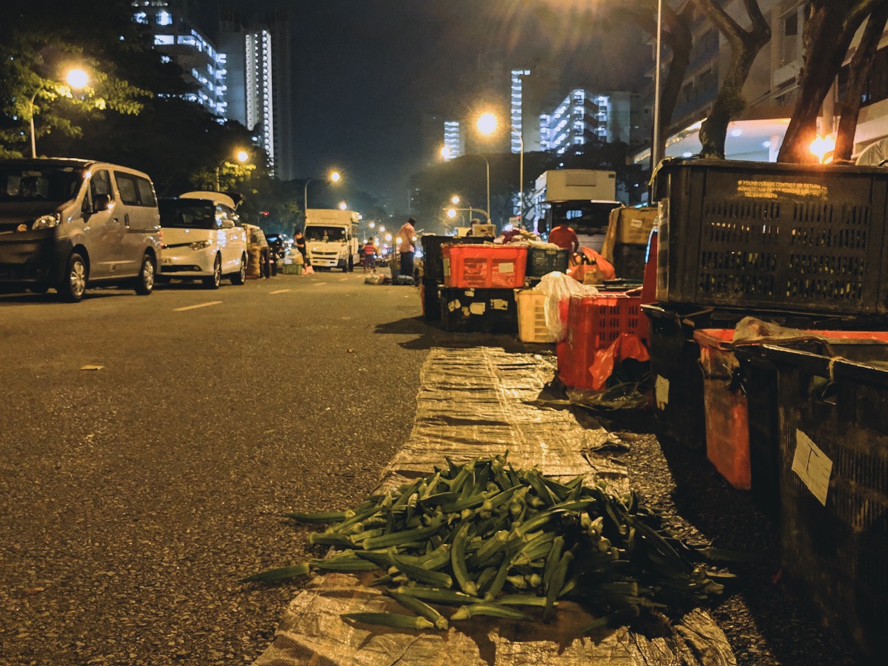While Singapore Sleeps: Midnight At Toa Payoh East Vegetable Market