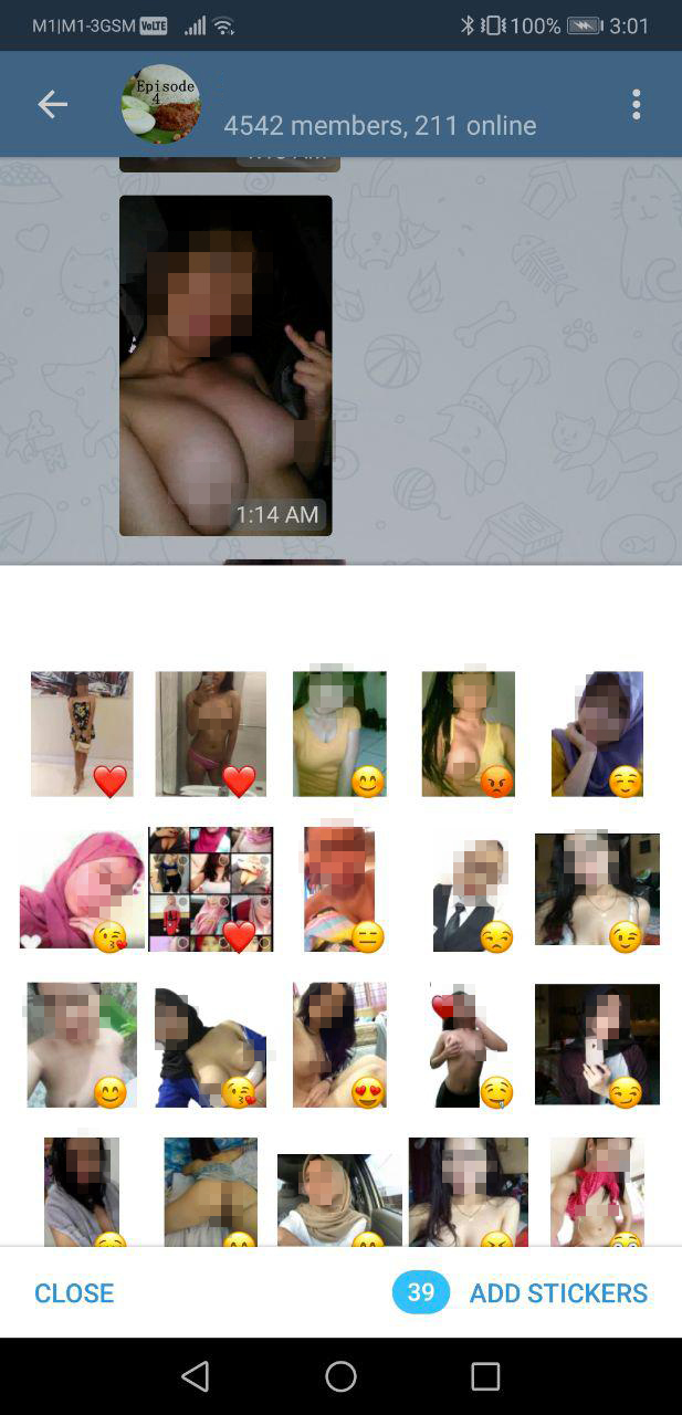 Telegram nudes group