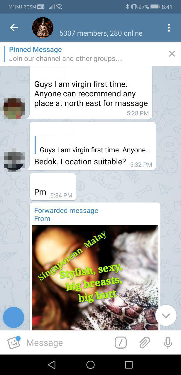 Sex chat telegram group