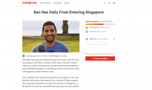 10 Questions with the Guy Who Wants to Ban Nas Daily From Singapore
