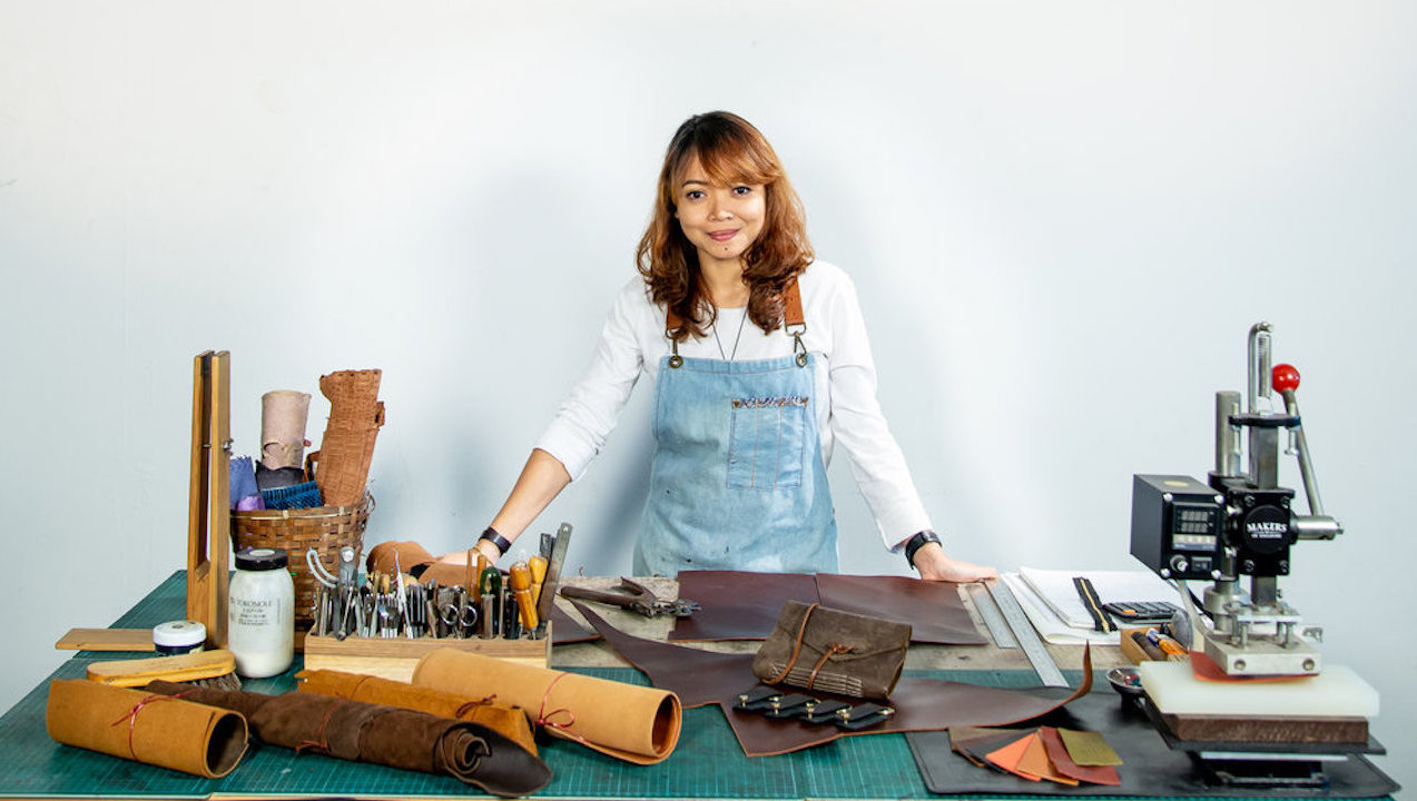 10 Questions with Addynna Azlinor, One of Singapore’s Next Generation of Leather Artisans
