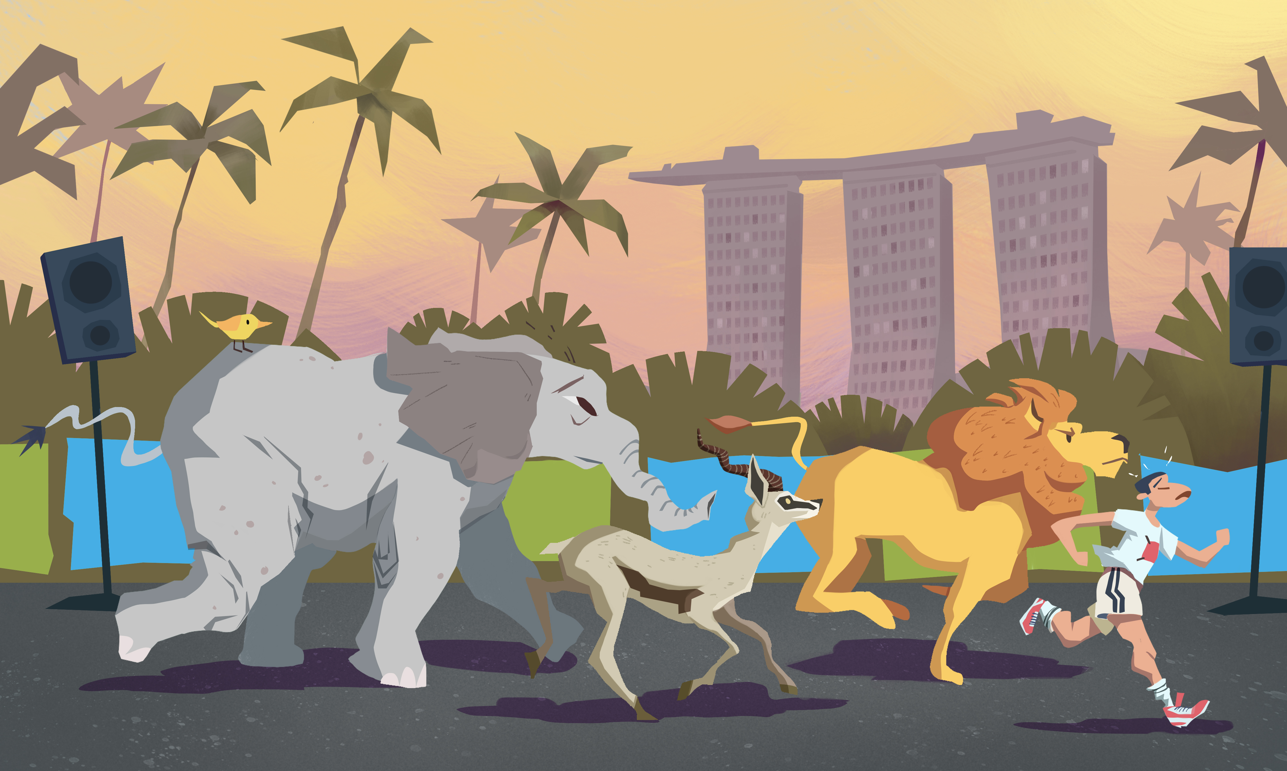 A Guide To The Majestic Wildlife Of The Standard Chartered Singapore Marathon