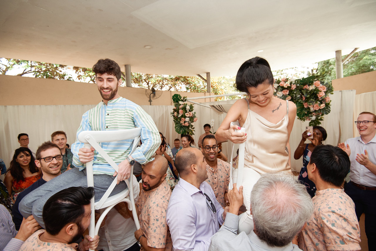 We Crashed An Epic, Multicultural, Jewish-Catholic-British-Chinese-Void Deck-Wedding