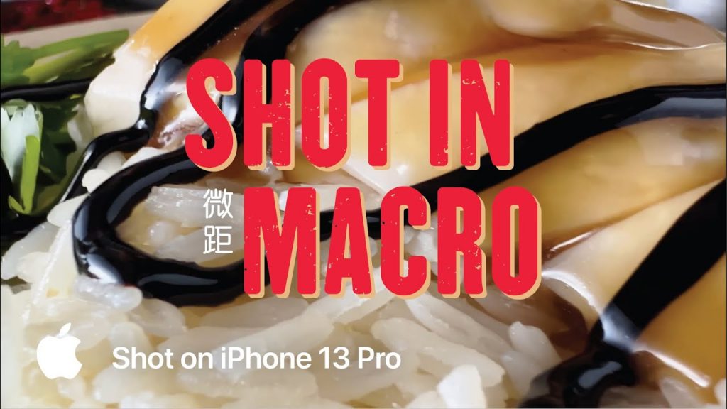 Shooting food in Macro