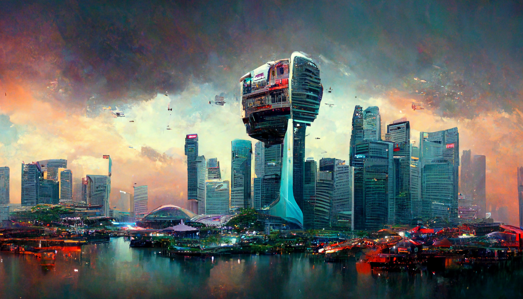 What Could Singapore Look Like In 100 Years? AI Designs Our Future