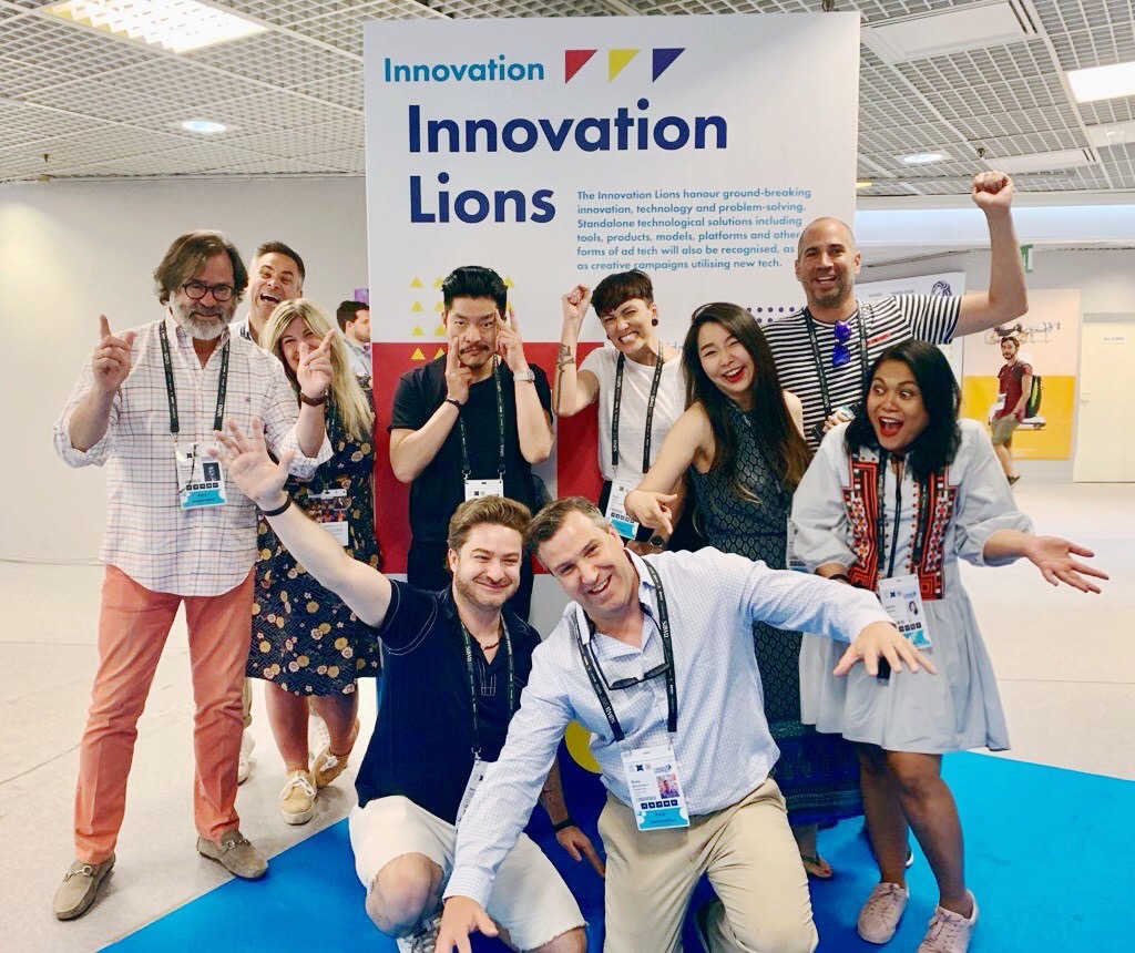 Dillah at advertising festival Cannes Lions International Festival of Creativity.
