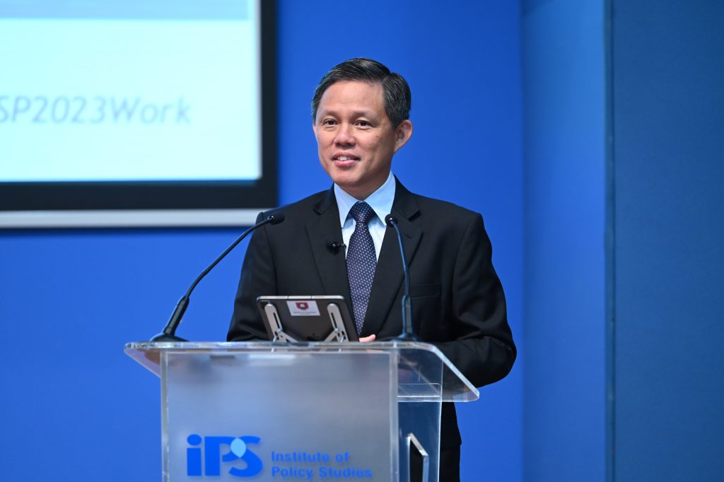 future of work, Chan Chun Sing IPS