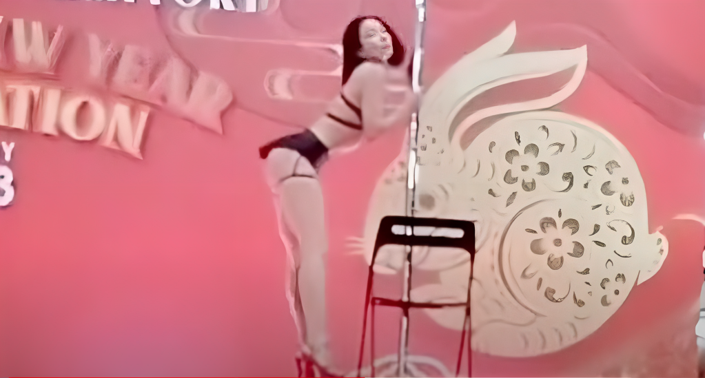 The Discomforting Weirdness of Pole Dancing as a CNY Show for Migrant Workers