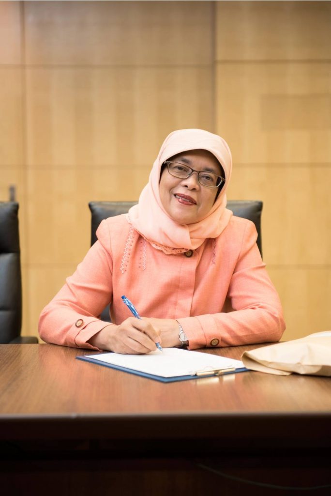 Singapore president Halimah Yacob