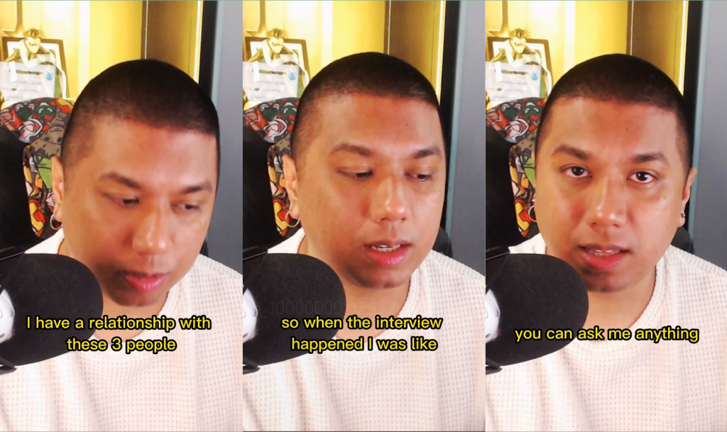 Dee Kosh Denies Trying To Control the Narrative With Interview Terms ...
