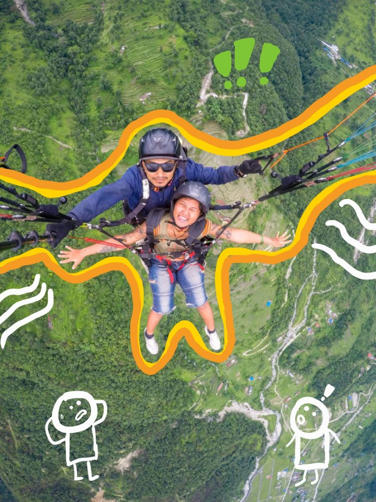 paragliding singapore travel