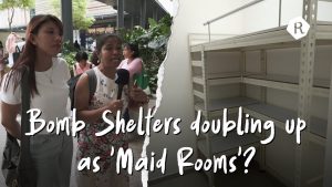 Are Bomb Shelters Fit for Domestic Helpers to Call Home? 