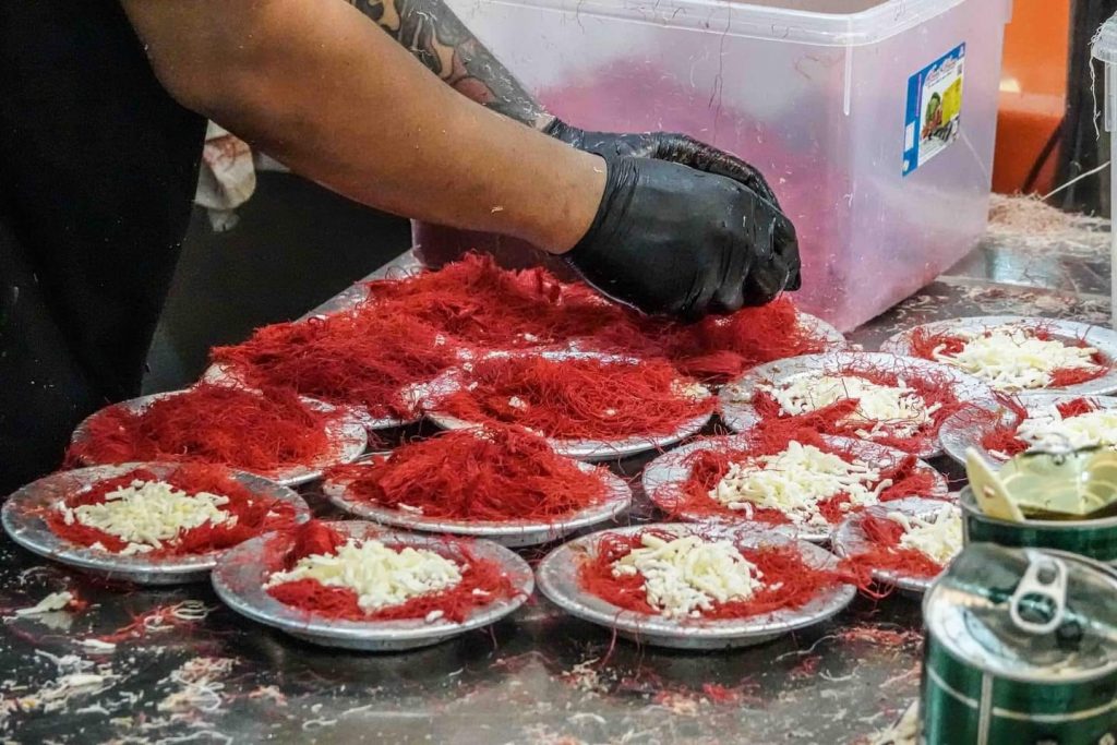 kunafa preparation