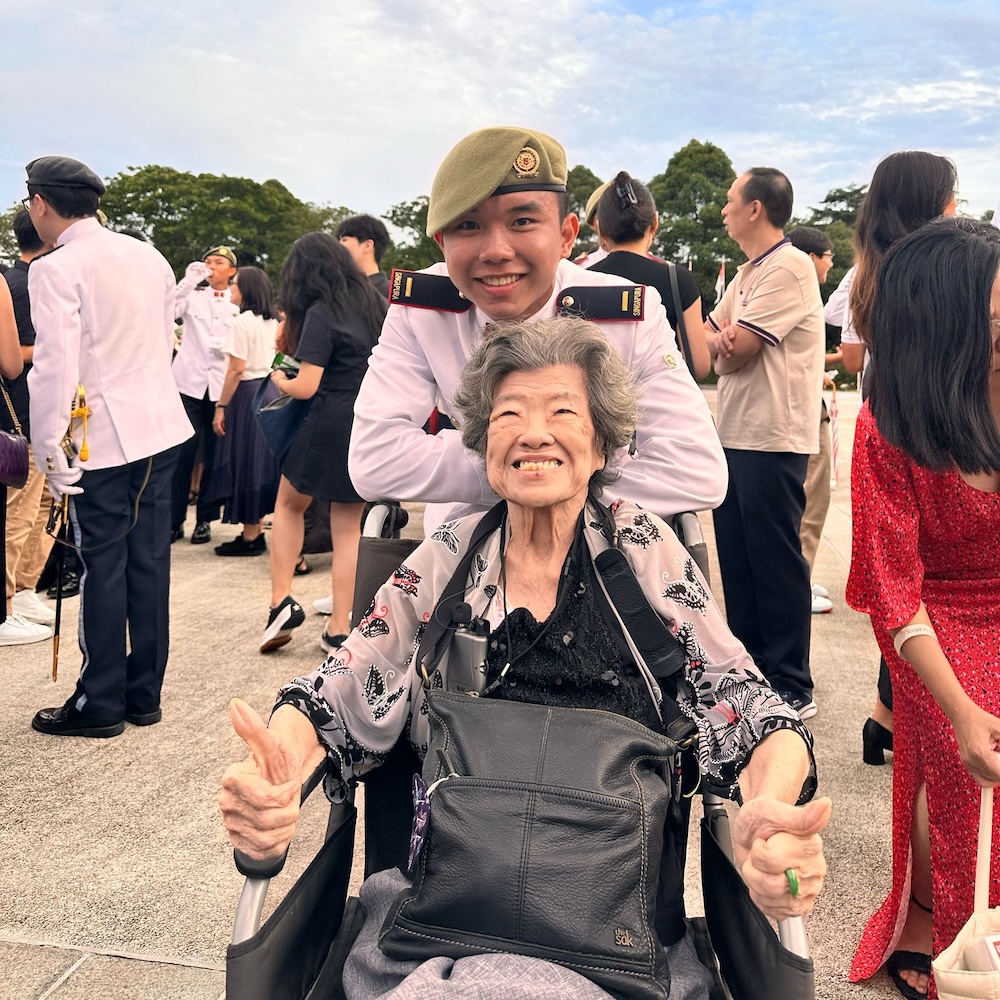 grandma grandson