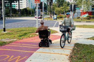 Singapore’s Bike Paths Aren’t Built for the People Who Use Them Most