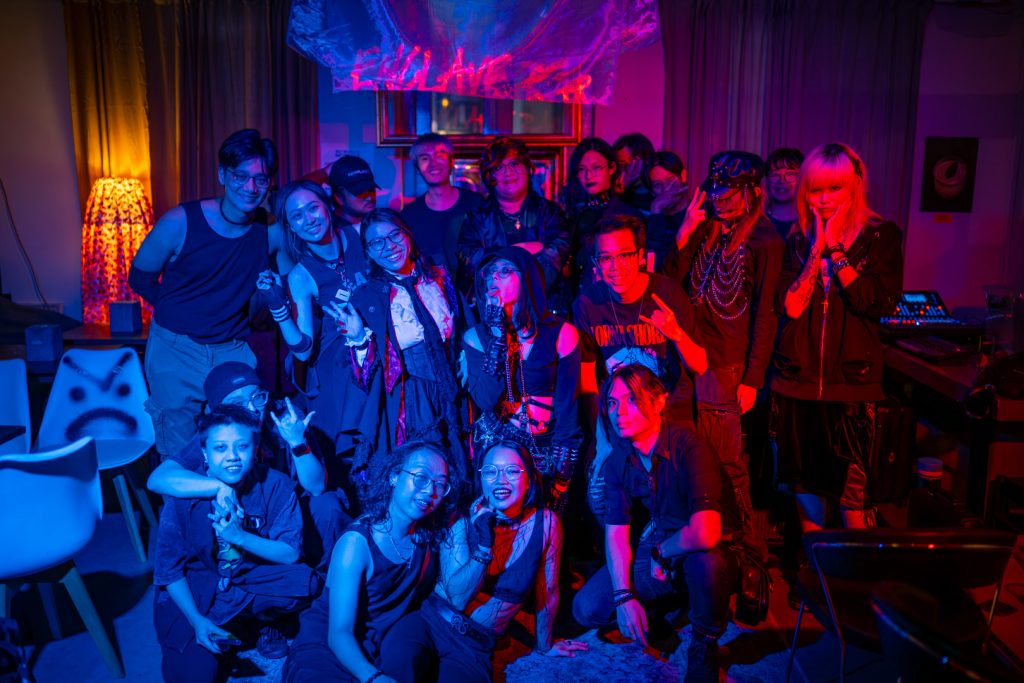 goths goth party national day black light tribe