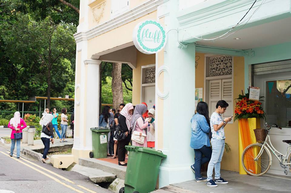 Fluff bakery small business singapore